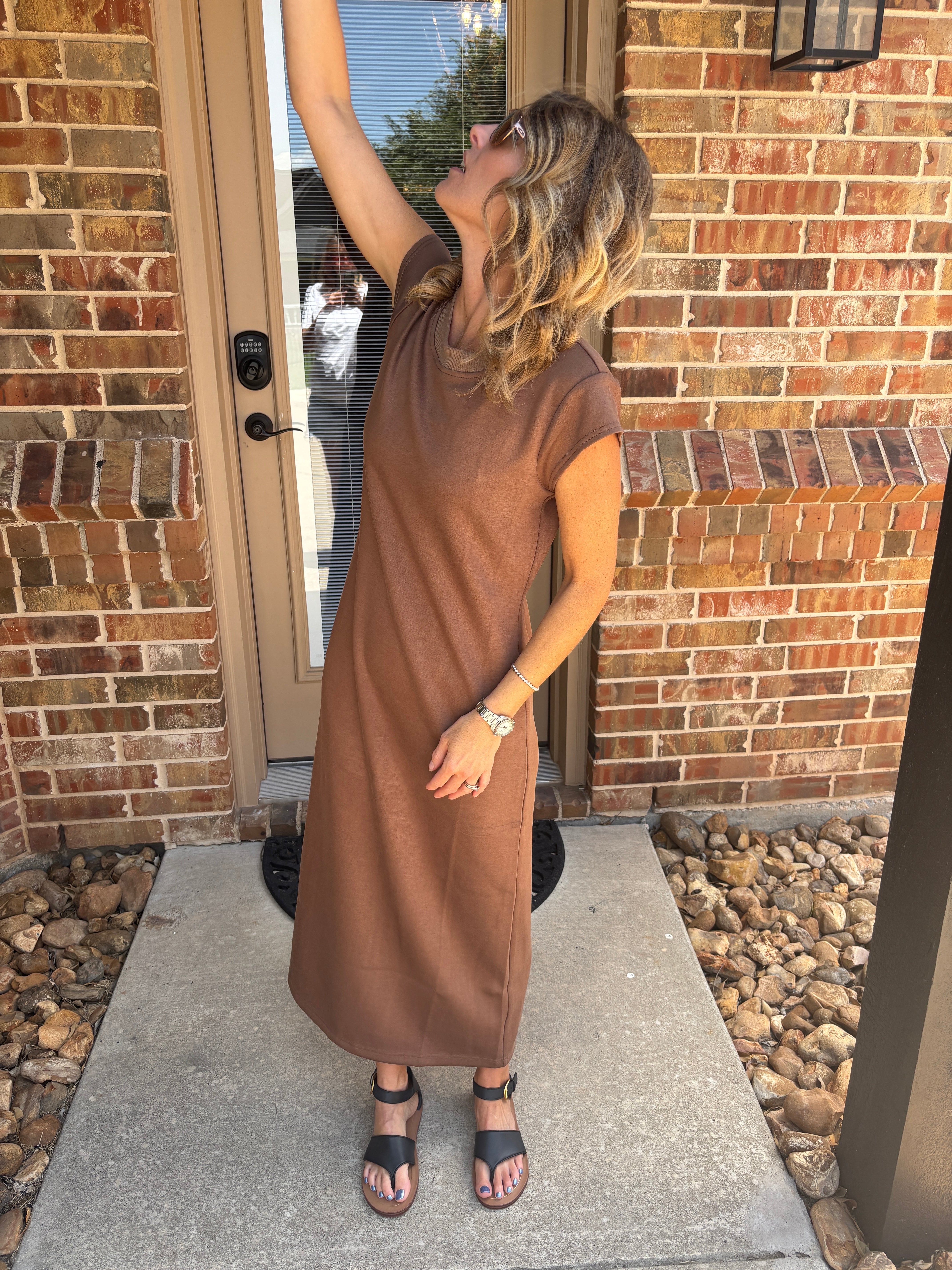 Not Your Basic Brown Dress