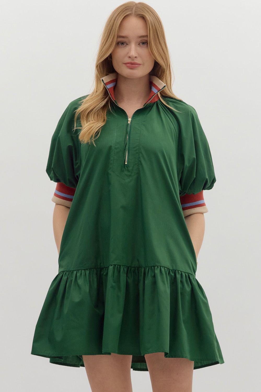 Green Sporty Dress