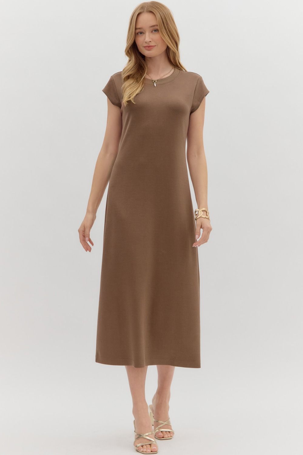 Not Your Basic Brown Dress