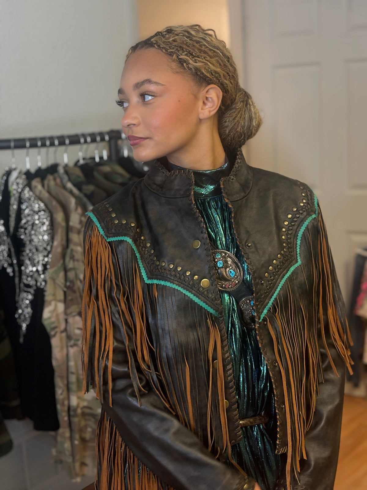 Scully Leather Jacket - Vintage Inspired