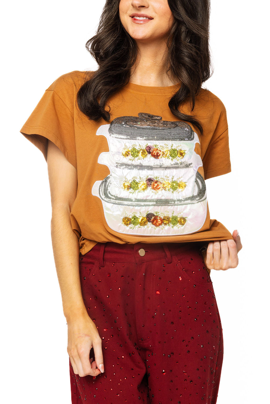 Queen of Sparkles Vintage Corningware Tee