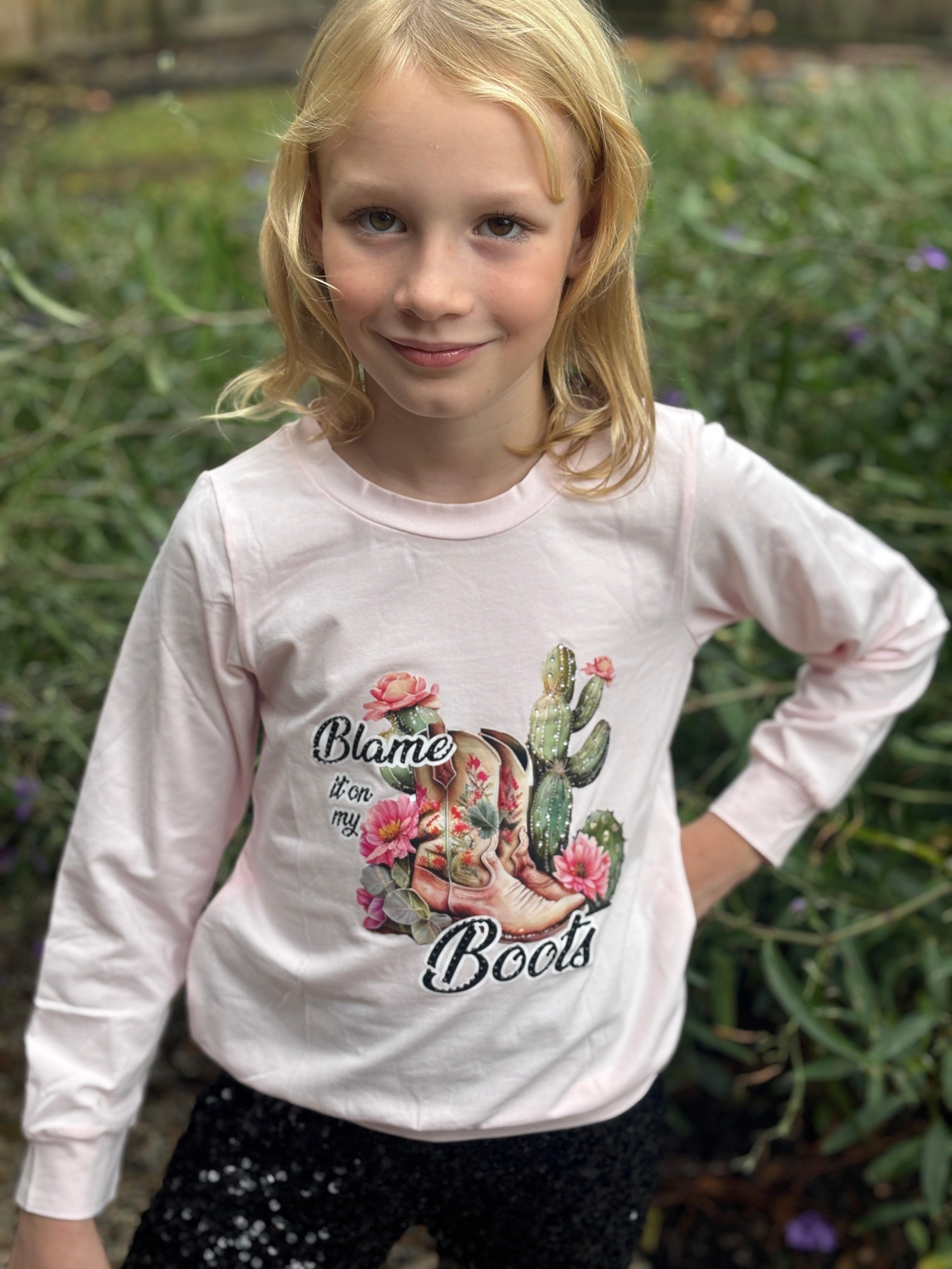 Kids - Blame it on my Boots Blush