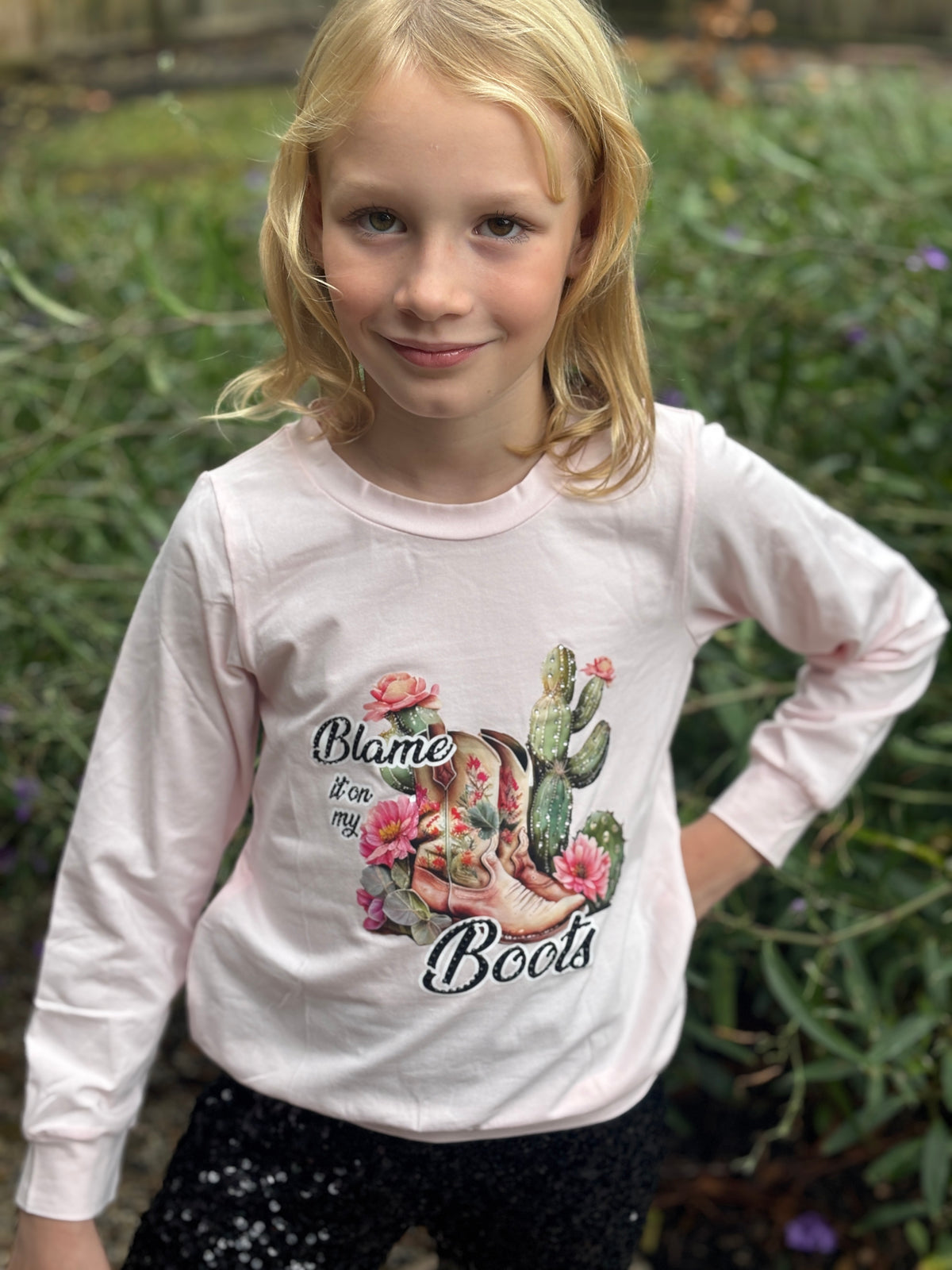 Kids - Blame it on my Boots Blush by ML Kids