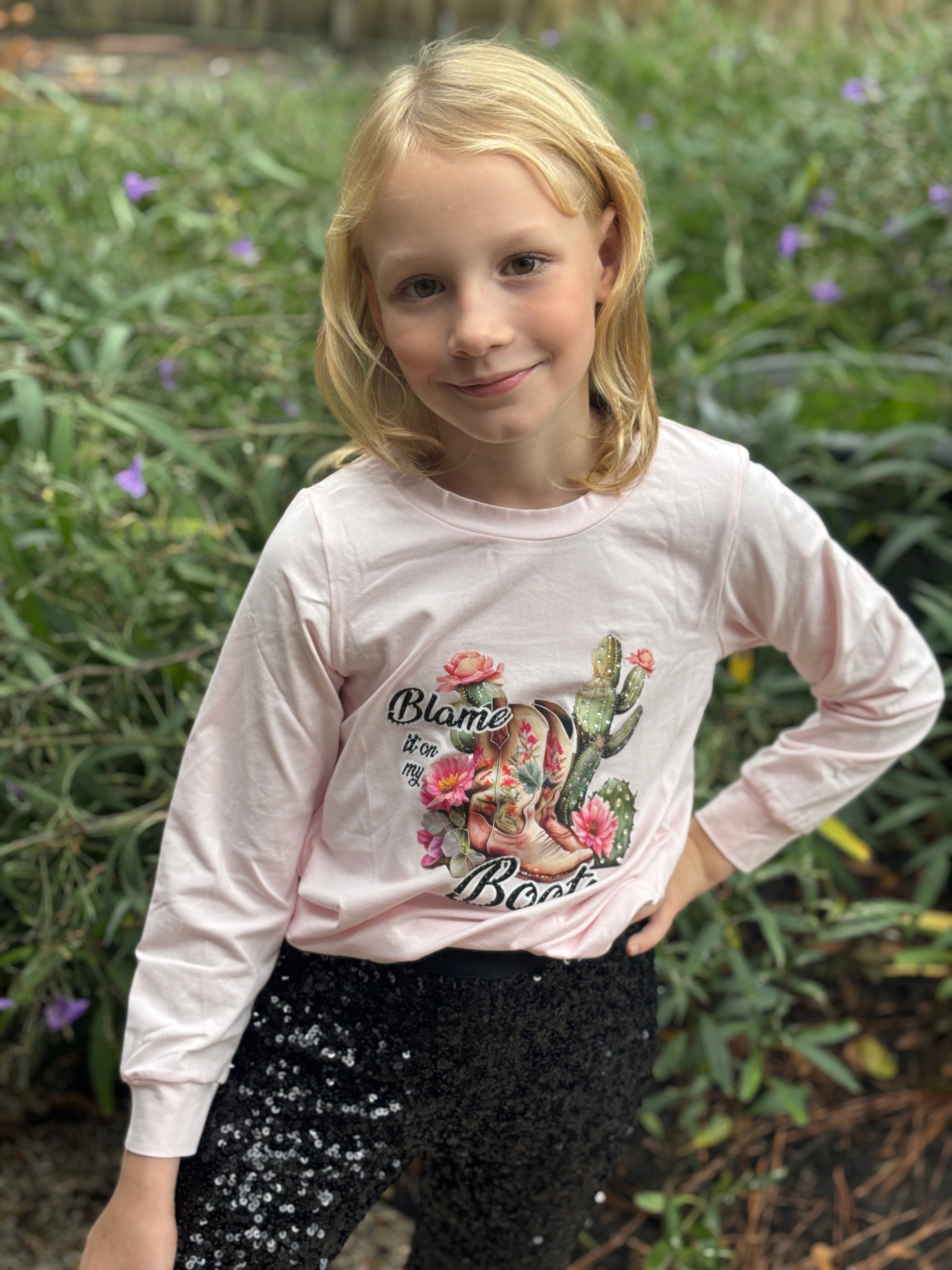 Kids - Blame it on my Boots Blush