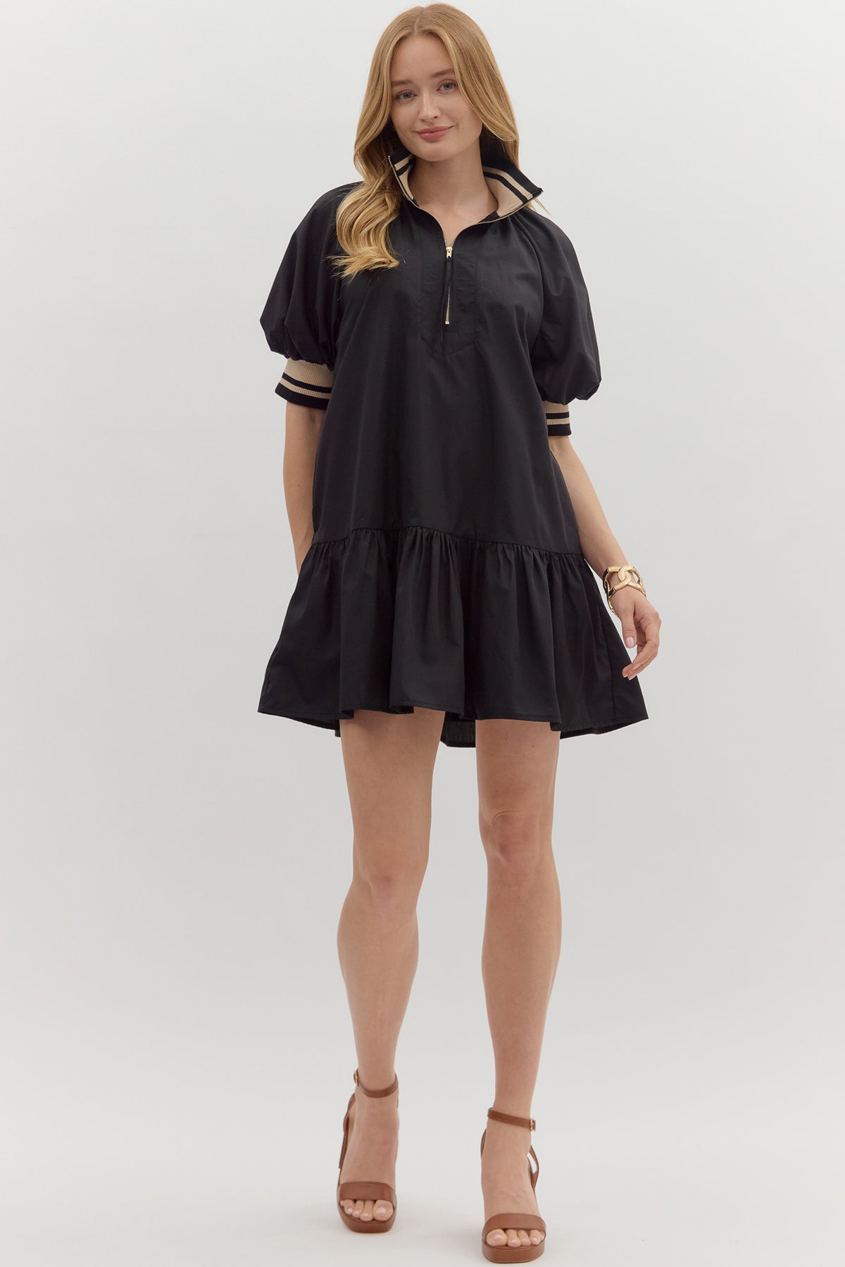 Black Sporty Dress by Entro