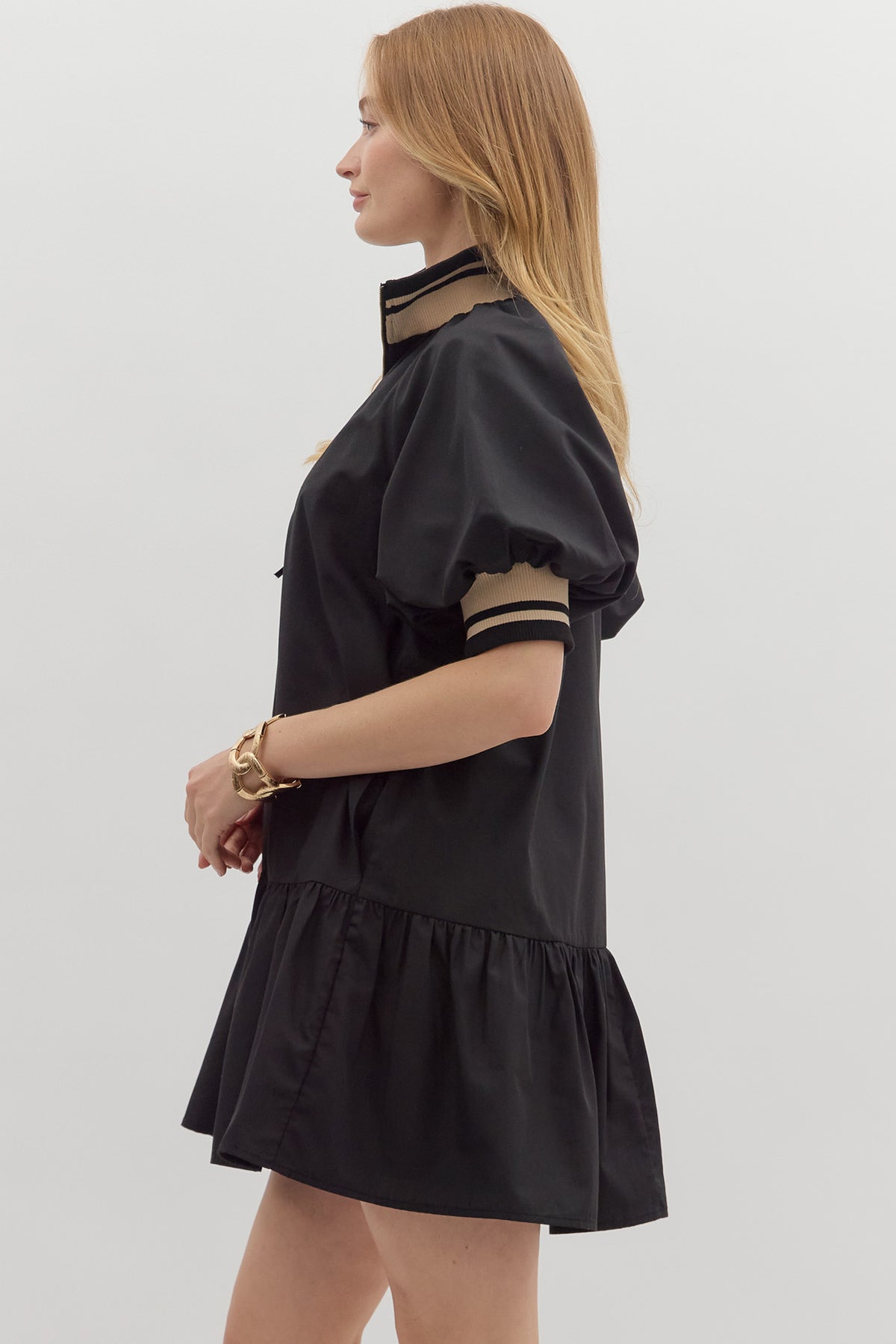 Black Sporty Dress by Entro