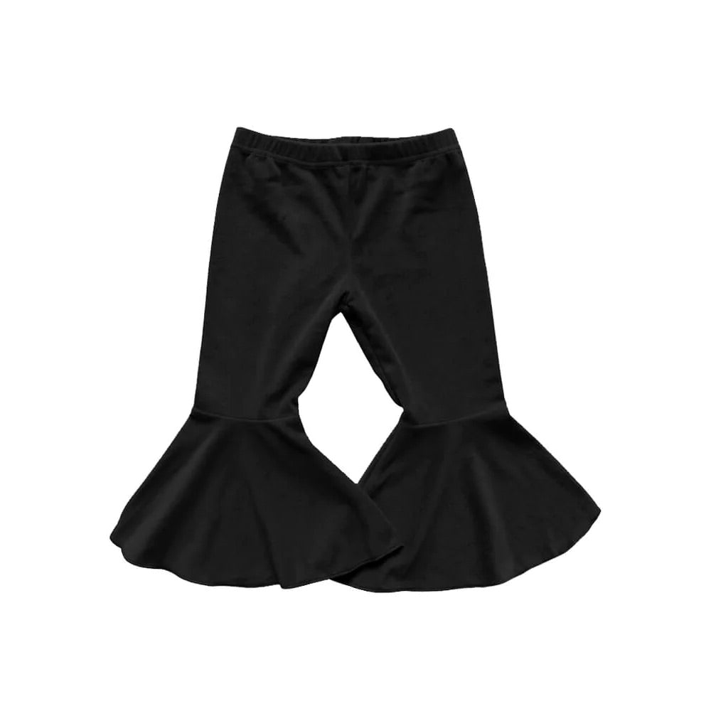 Toddler Velvet Black Bells by Bailey's Blossoms