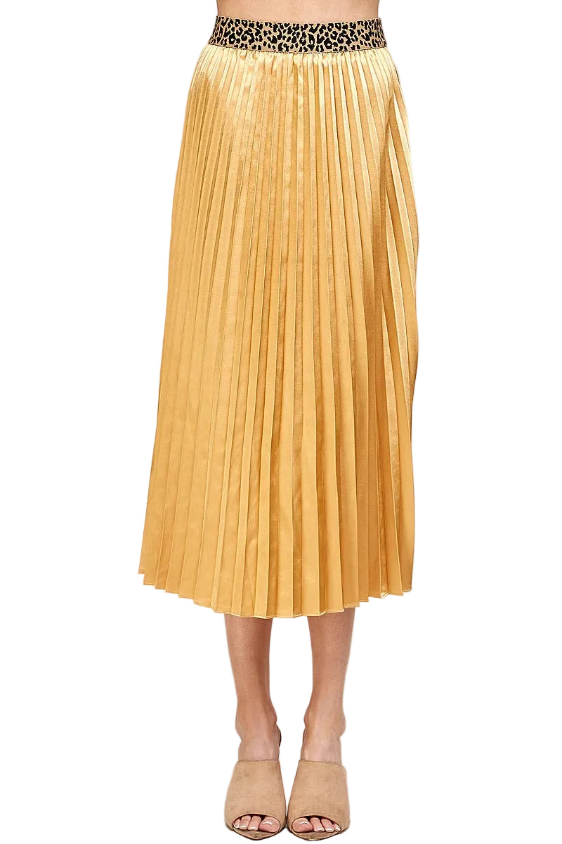Gold Skirt by See and Be Seen
