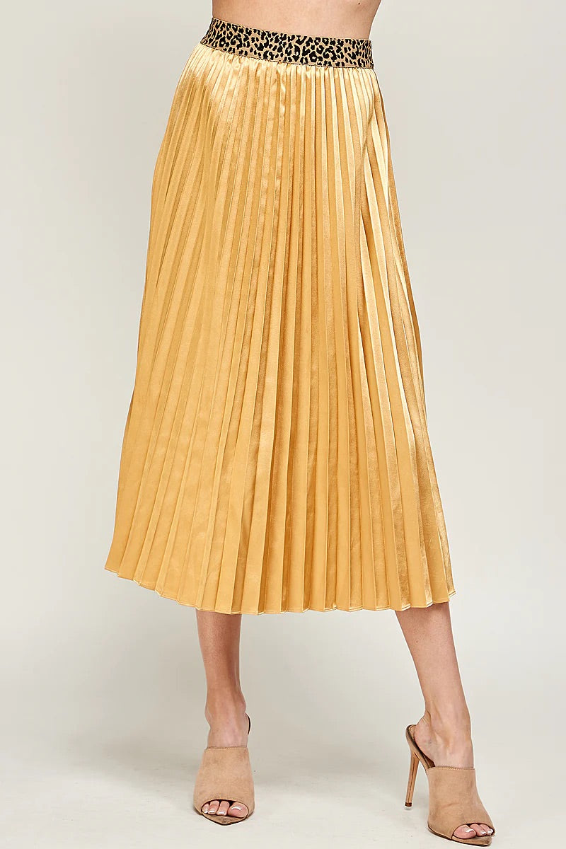 Gold Skirt by See and Be Seen