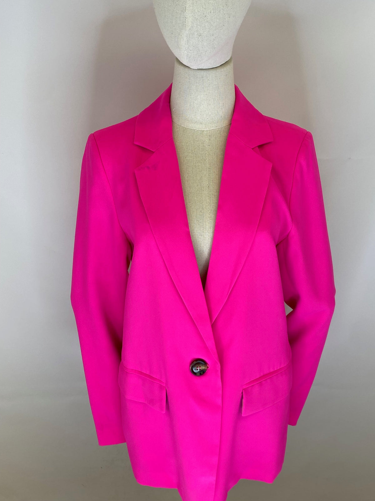 Rhinestone Skull Blazer - Pink by The Grove