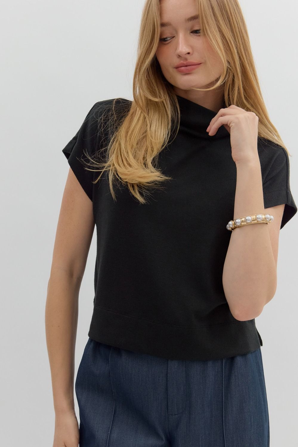 Casual Top - Black