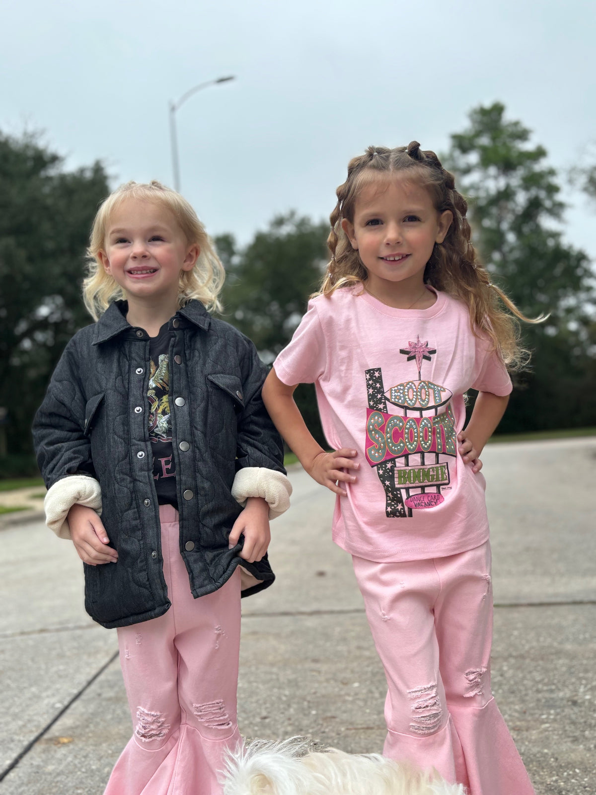 Kids Boot Scootin Boogie Rhinestone Tee by Raising Arrows