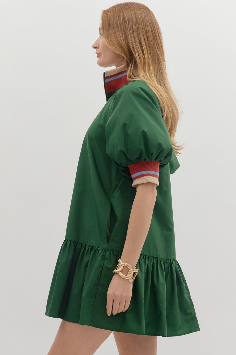 Green Sporty Dress by Entro