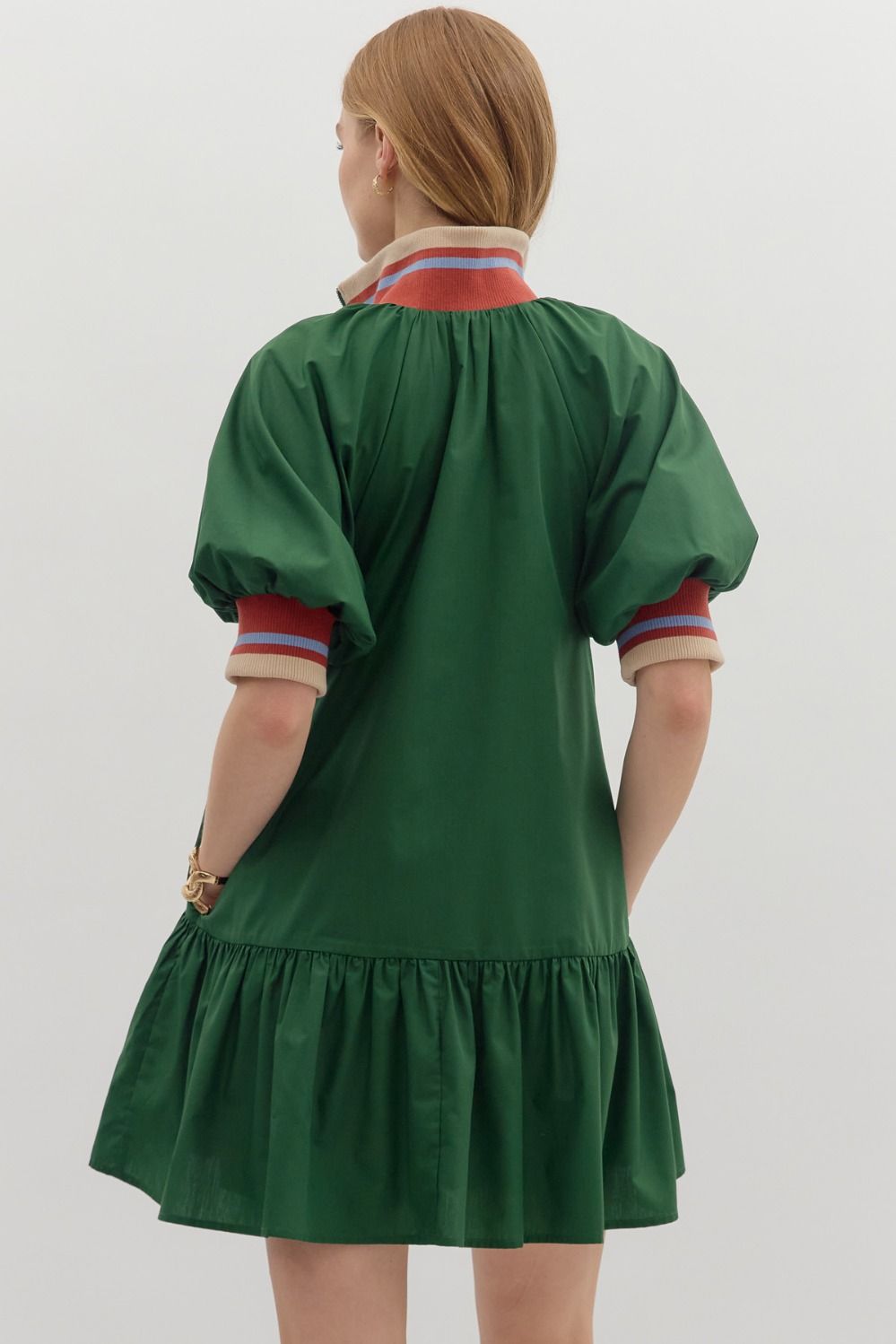 Green Sporty Dress by Entro