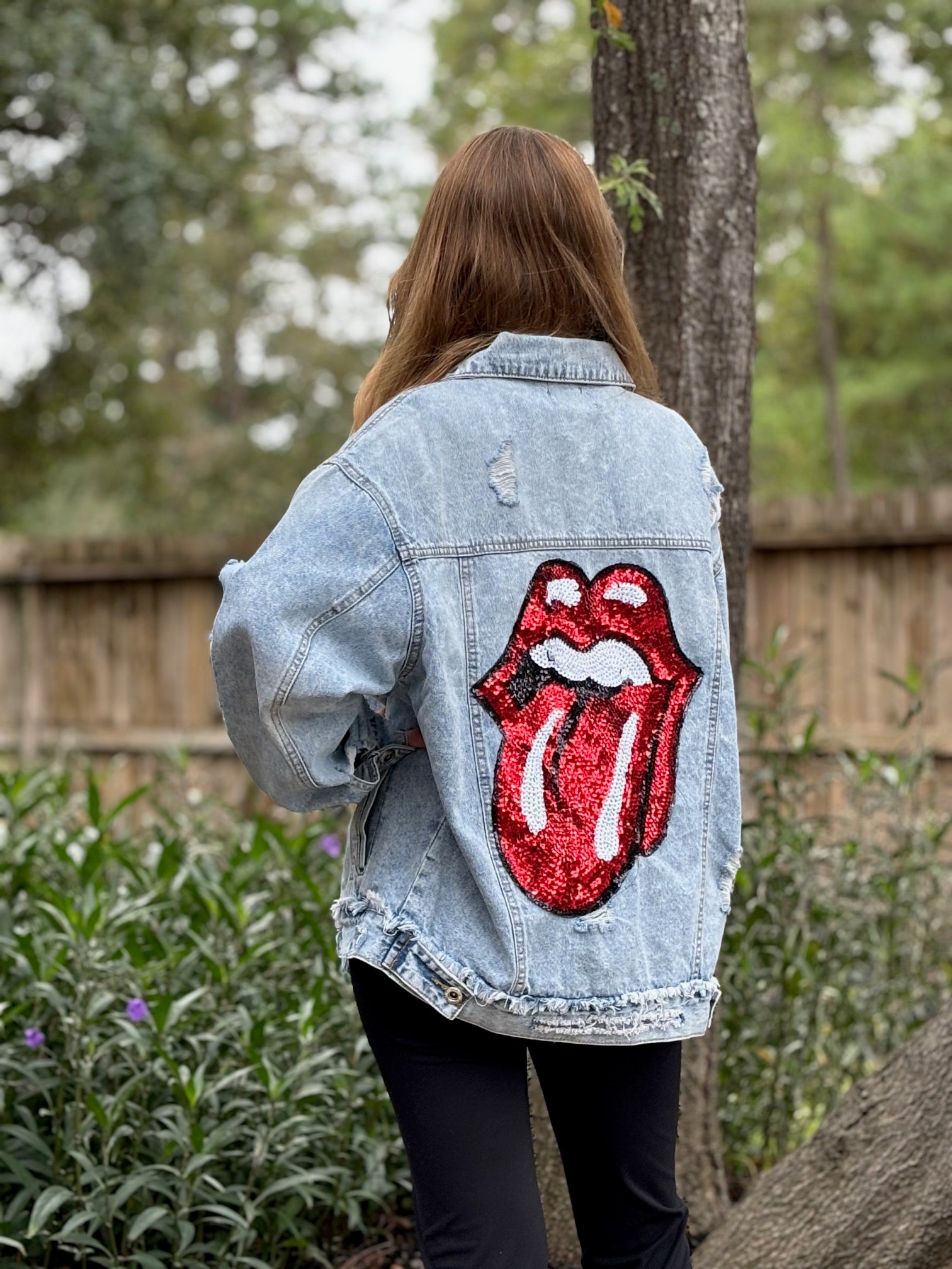 Rolling Stones Denim Jacket - Oversize