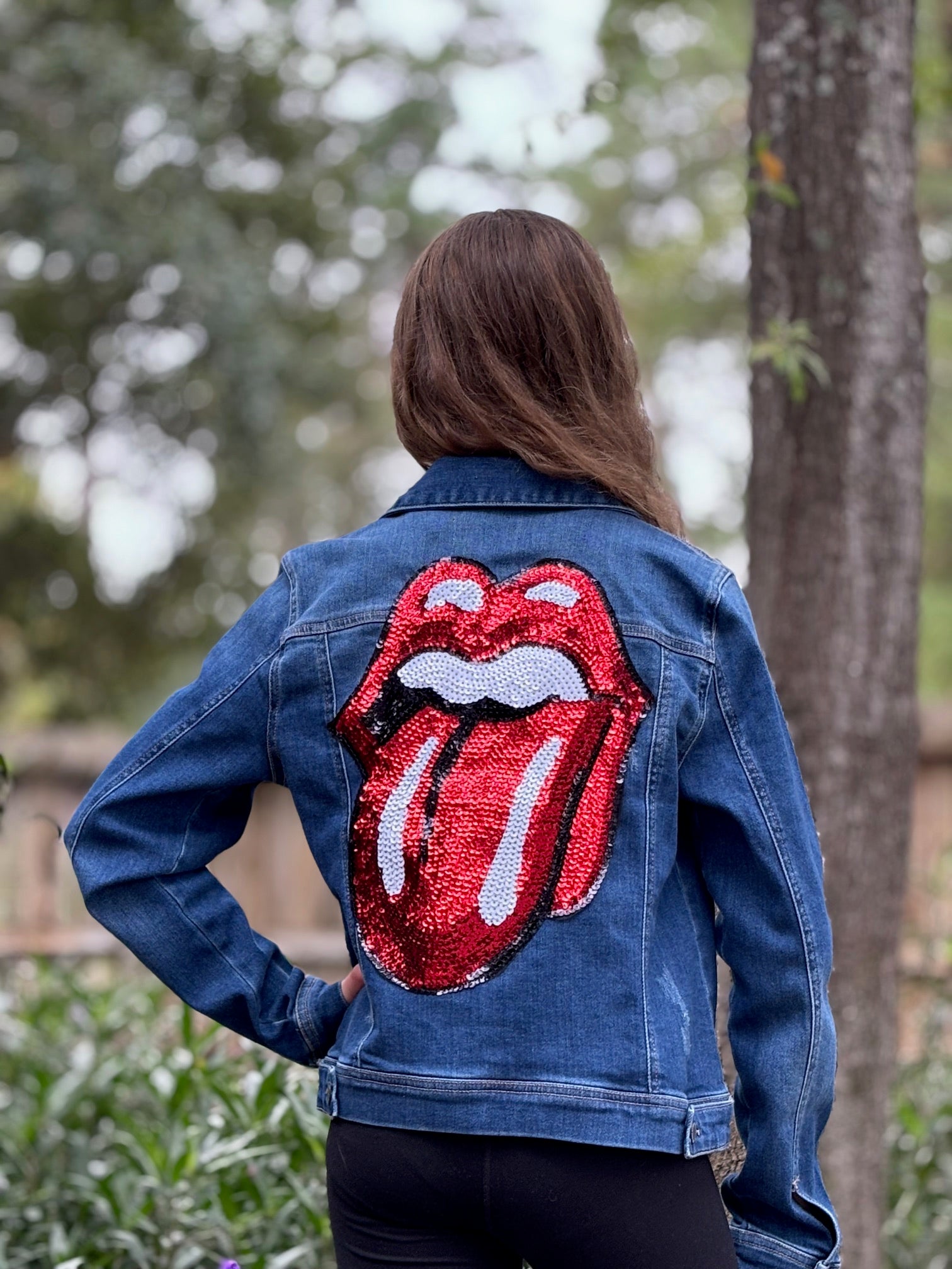 Rolling Stones Denim Jacket - Fitted