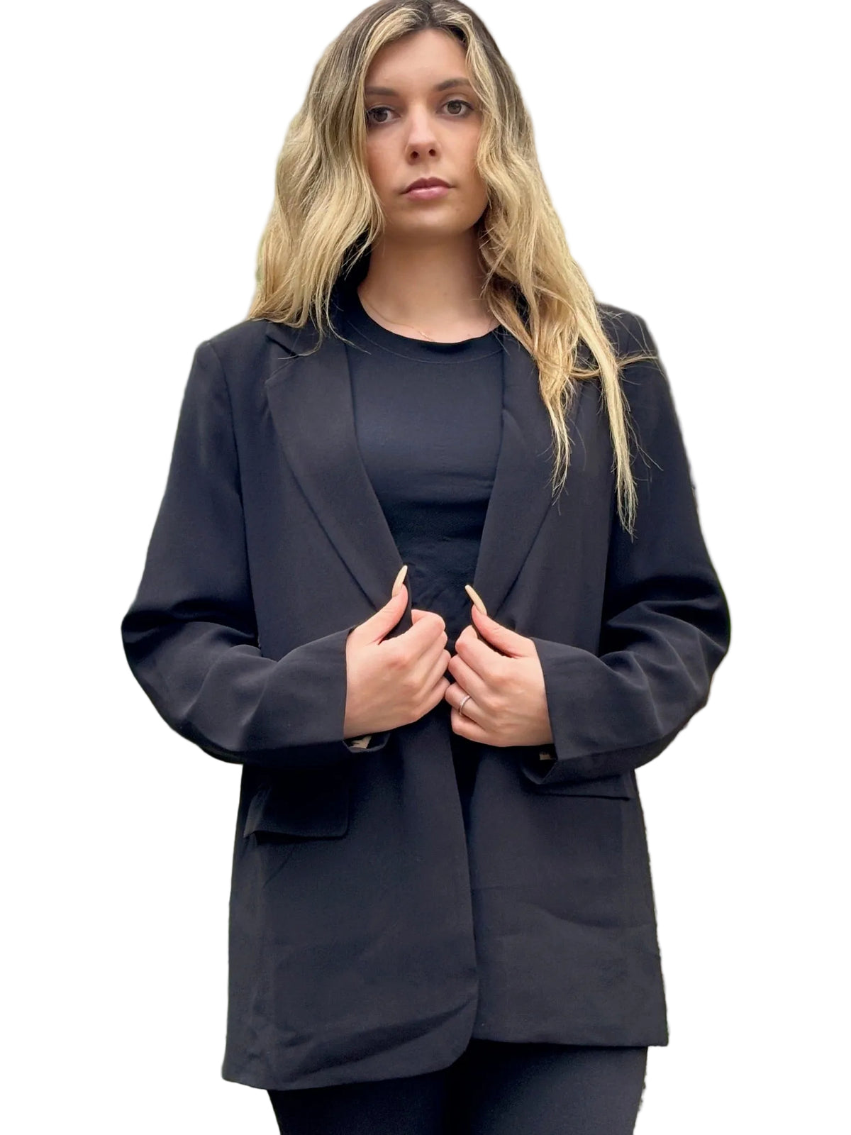Rhinestone Skull Blazer - Black by The Grove
