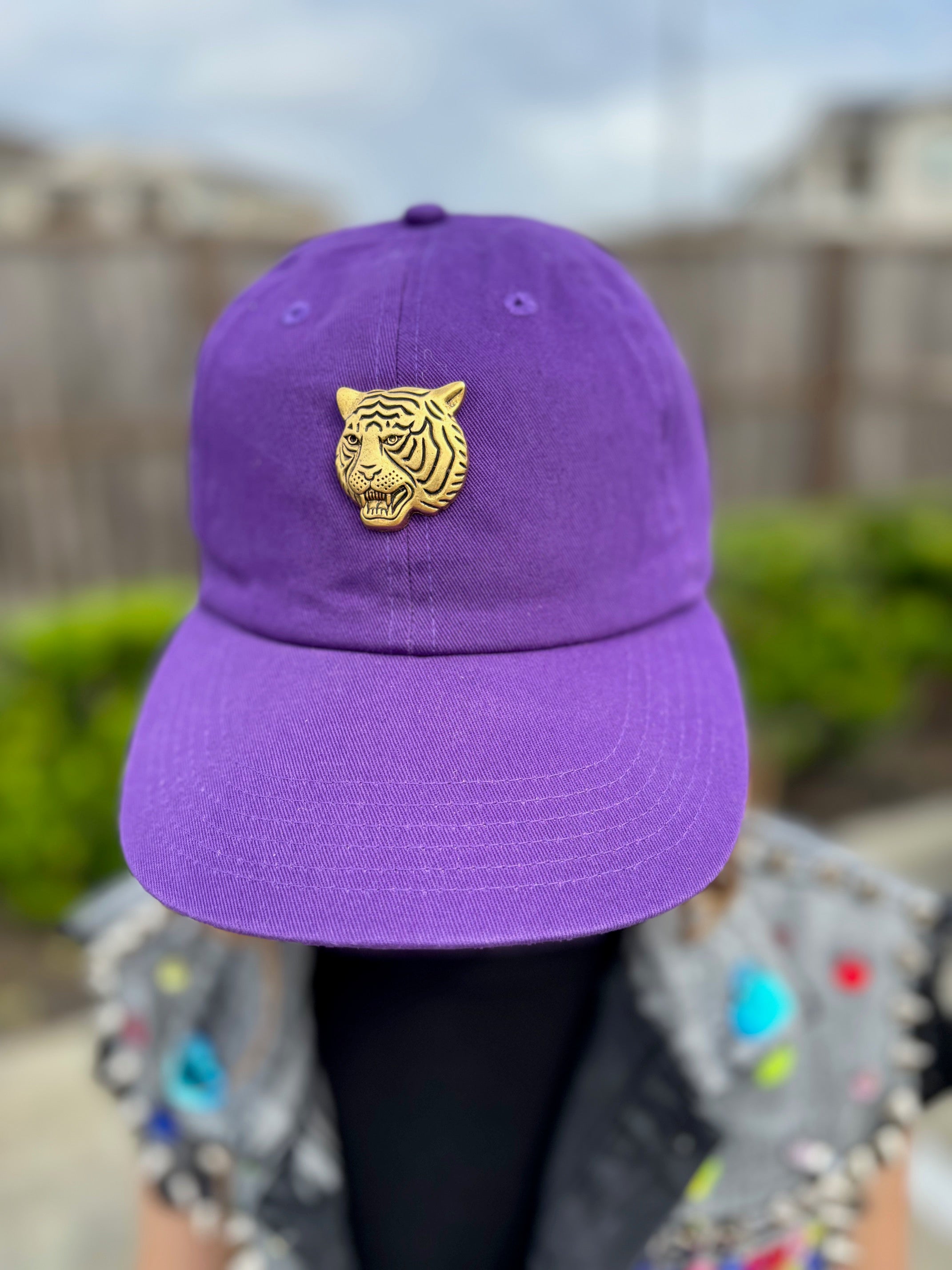 Tiger Baseball Hat by Yochi NY