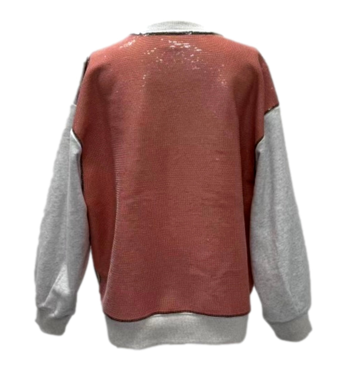 Queen of Sparkles Grey Fishing Lure Vest Sweatshirt