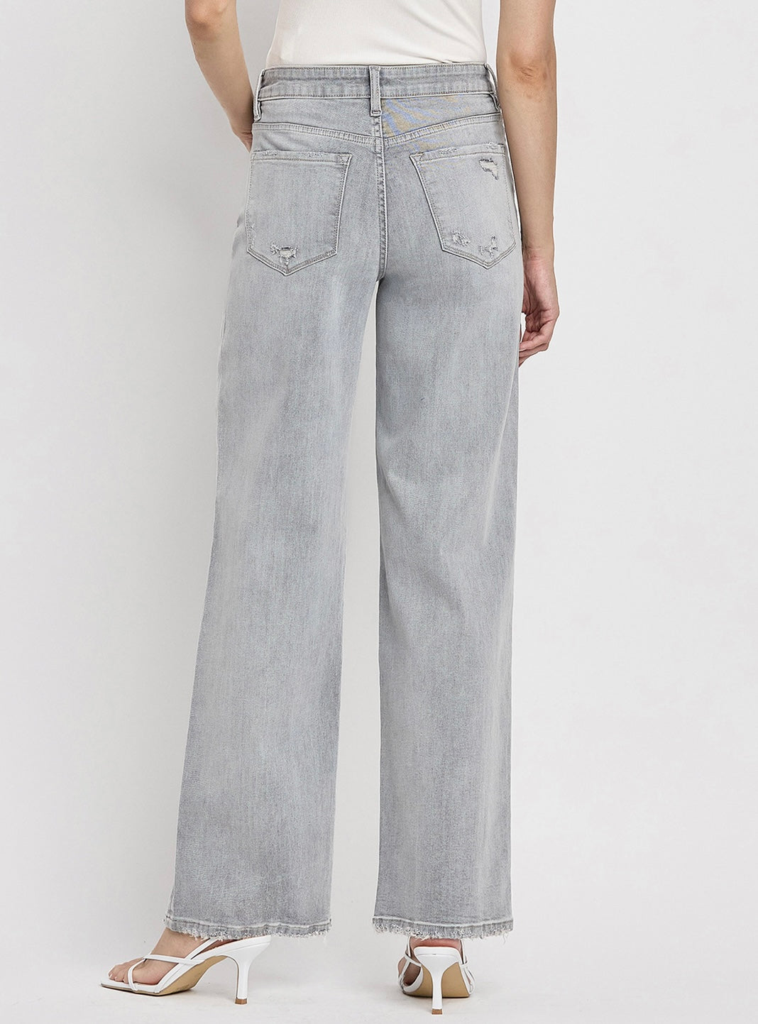 Flying Monkey High Rise Wide Leg Jean