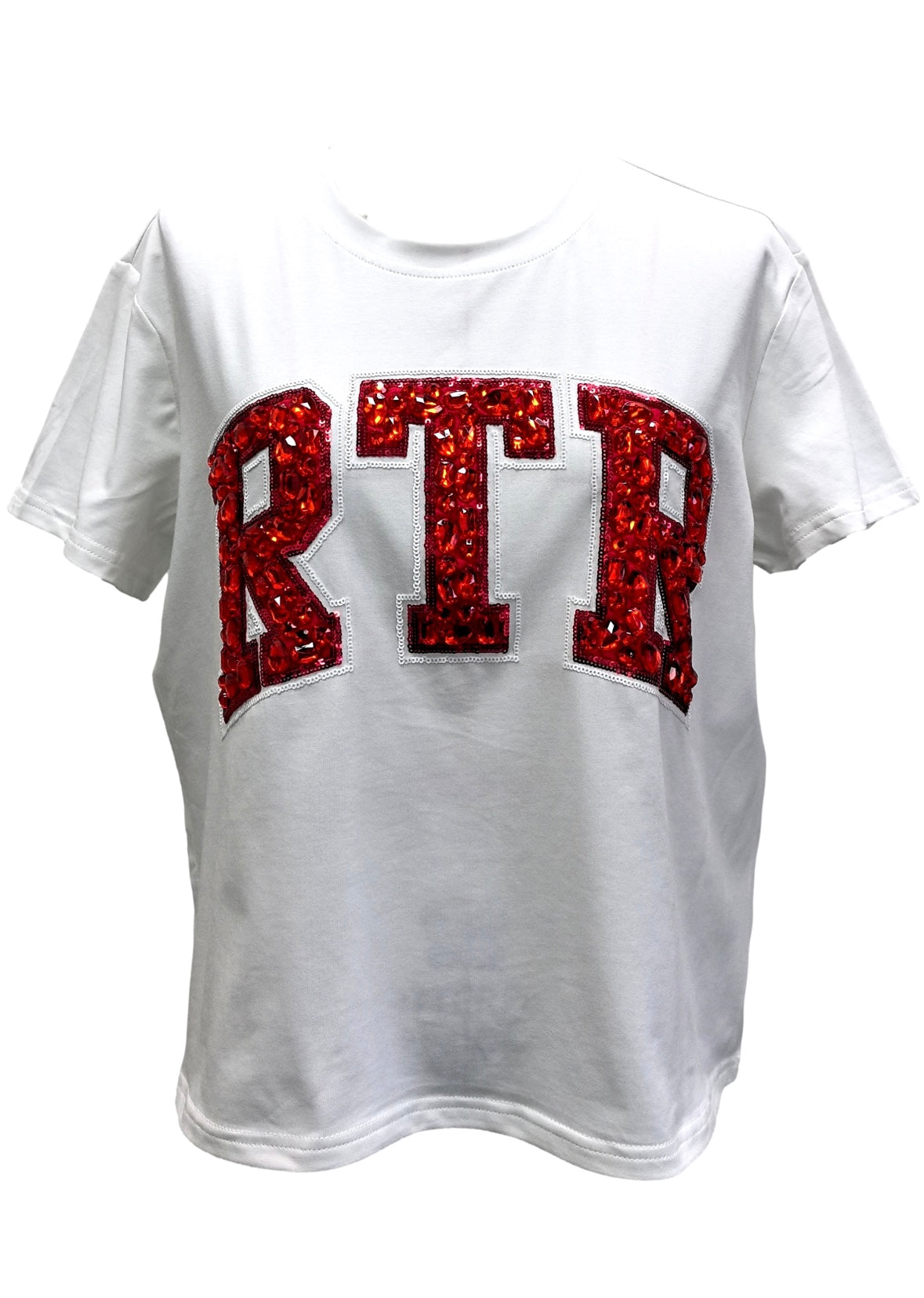 Queen of Sparkles Licensed RTR Jeweled Letter Tee