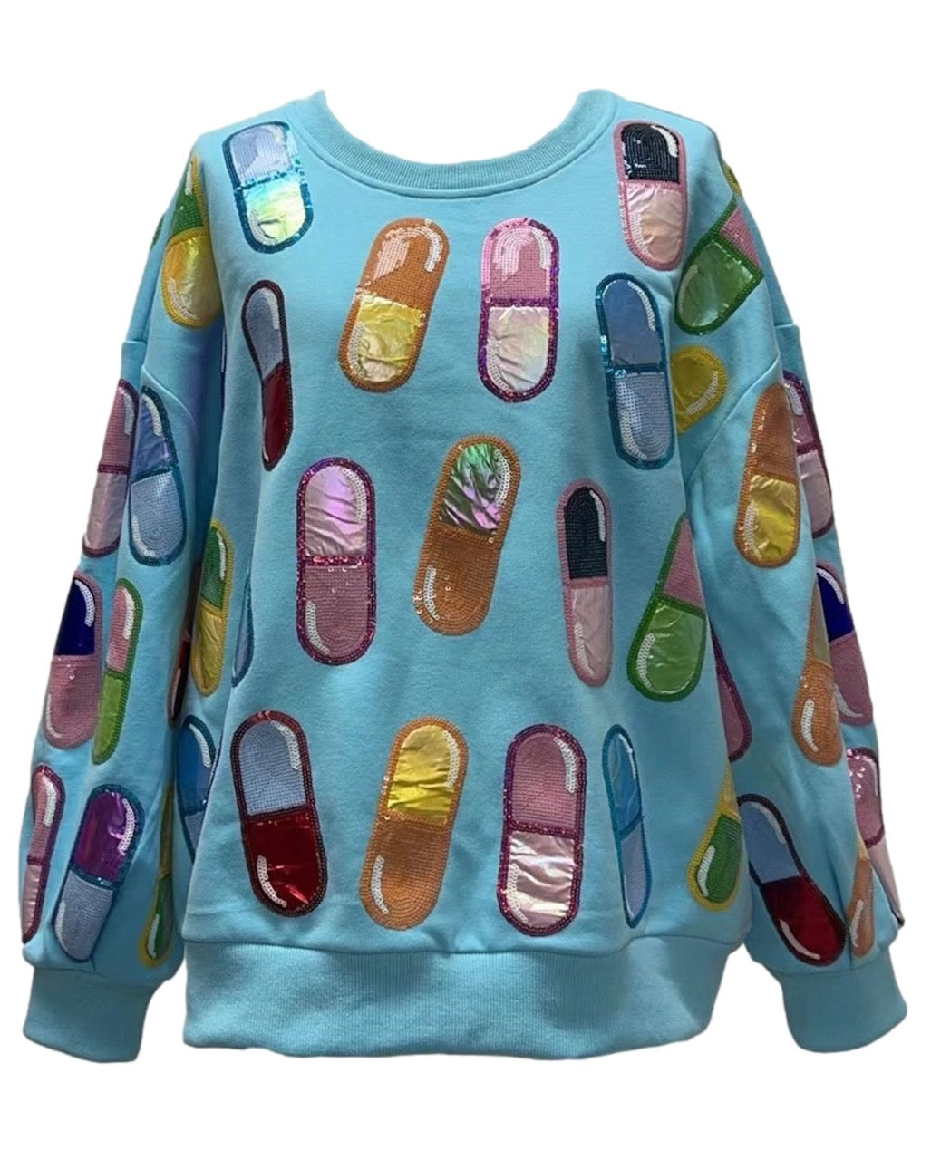 Queen of Sparkles 'Chill Pill' Sweatshirt