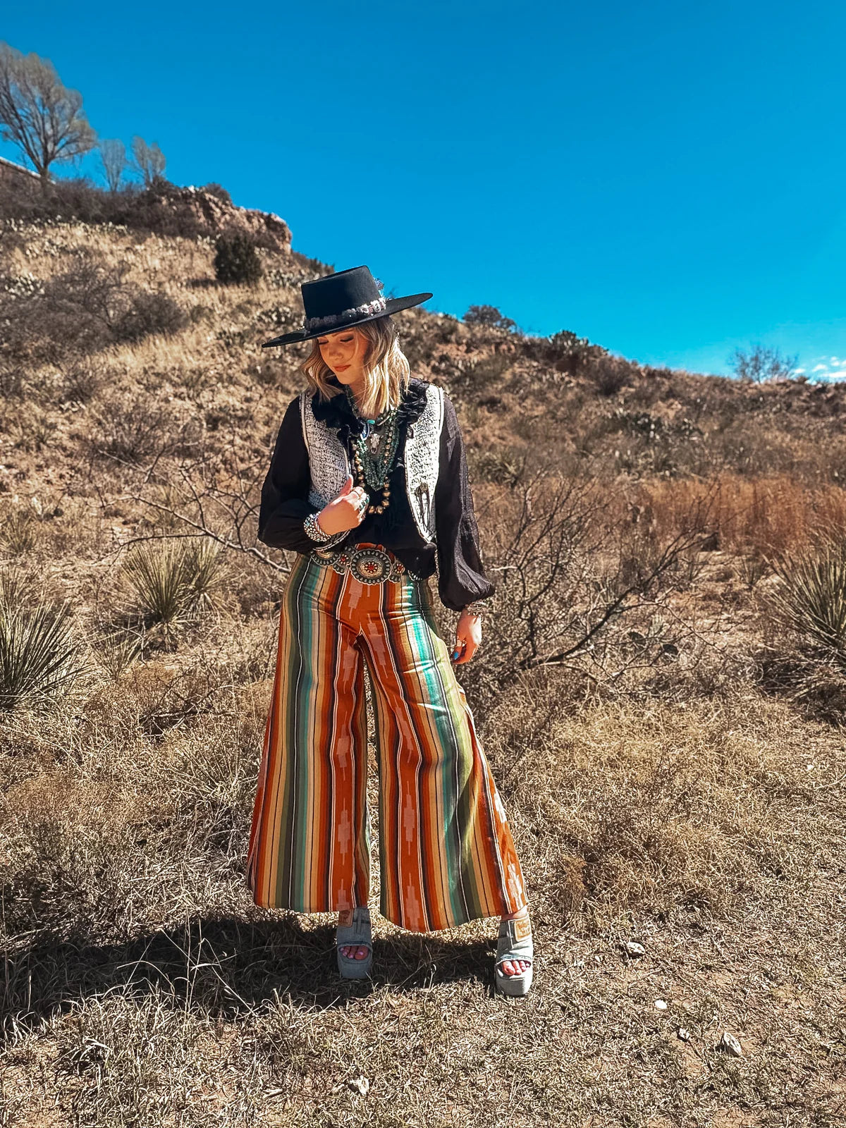 Silverado Tania Trousers - Desert Sun Serape