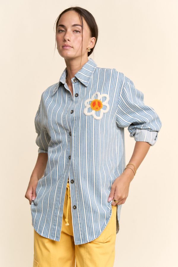Chambray Button-Down