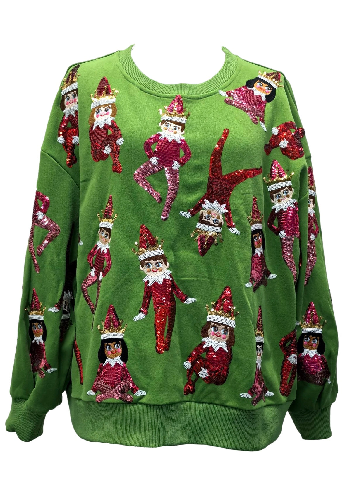 Queen of Sparkles Elf on the Shelf Sweatshirt