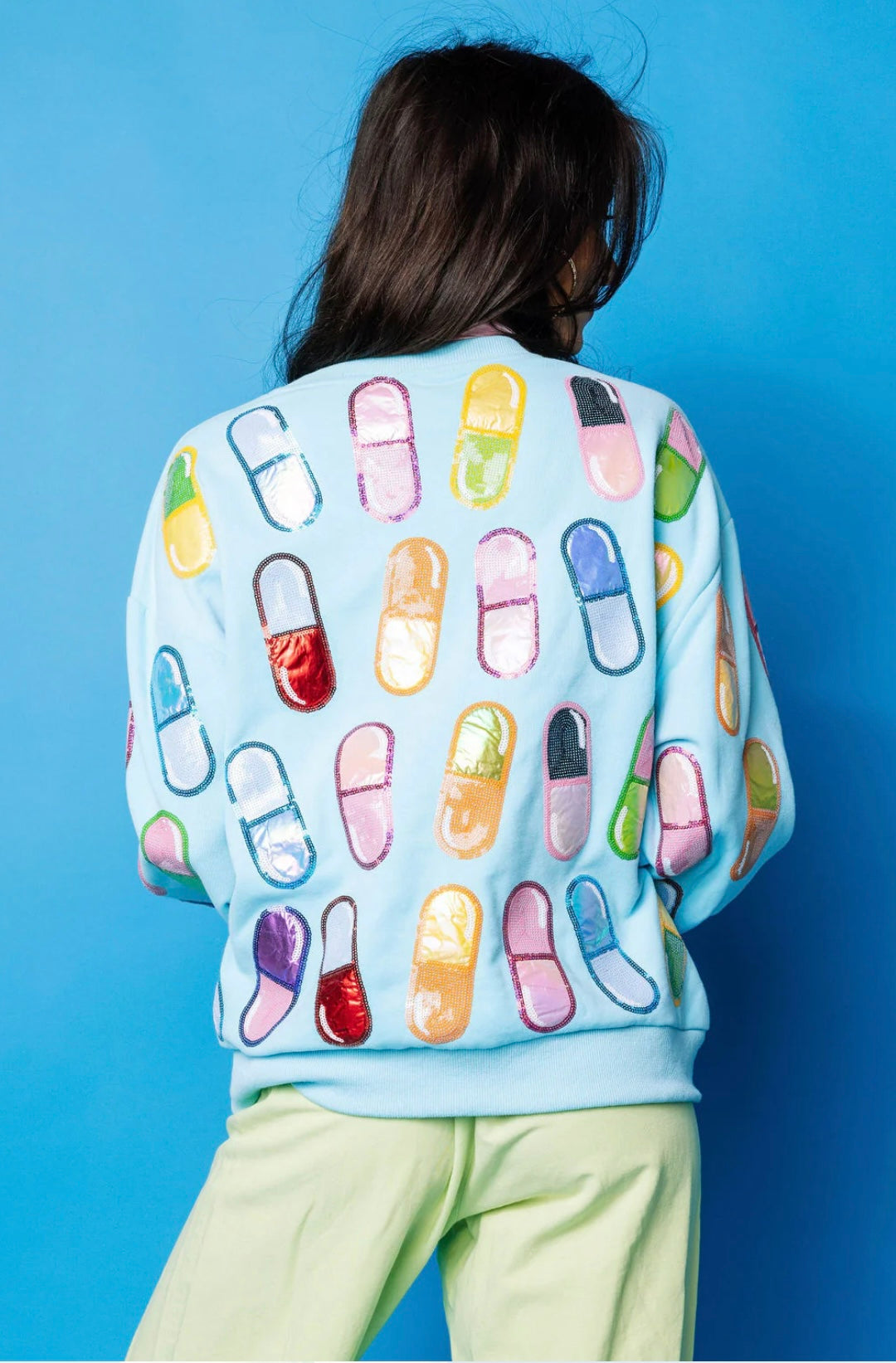 Queen of Sparkles 'Chill Pill' Sweatshirt