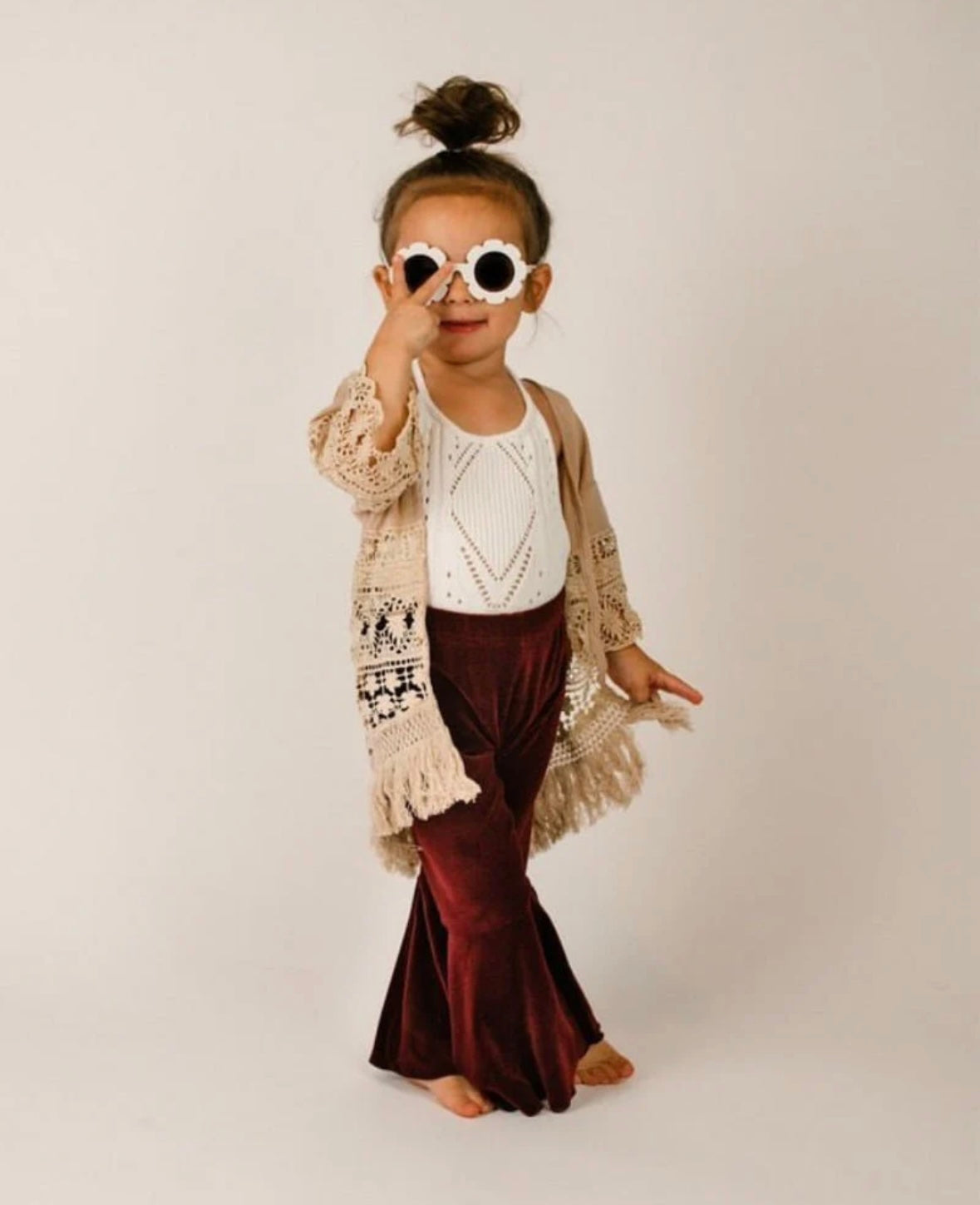 Kids Burgundy Bells