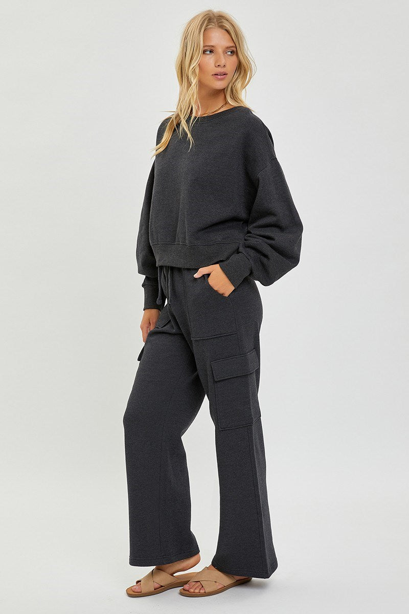 Risen Cargo High Rise Joggers by Risen Jeans
