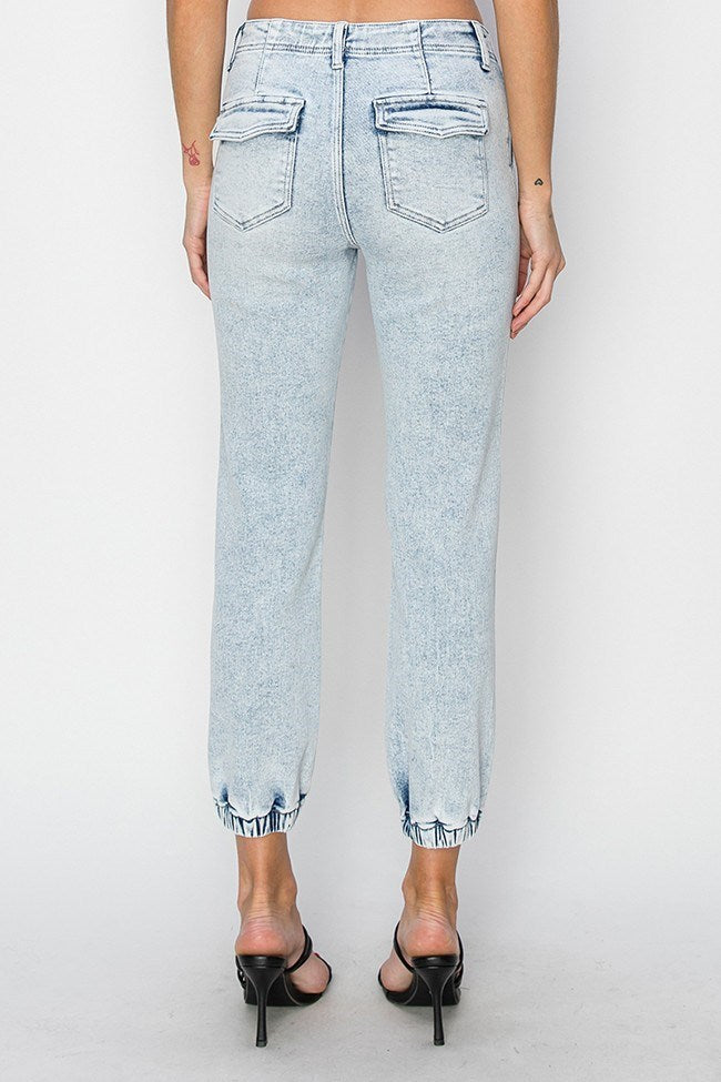 Risen Girl Friend Jogger - Acid by Risen Jeans
