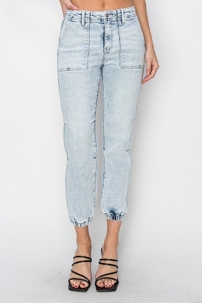 Risen Girl Friend Jogger - Acid by Risen Jeans