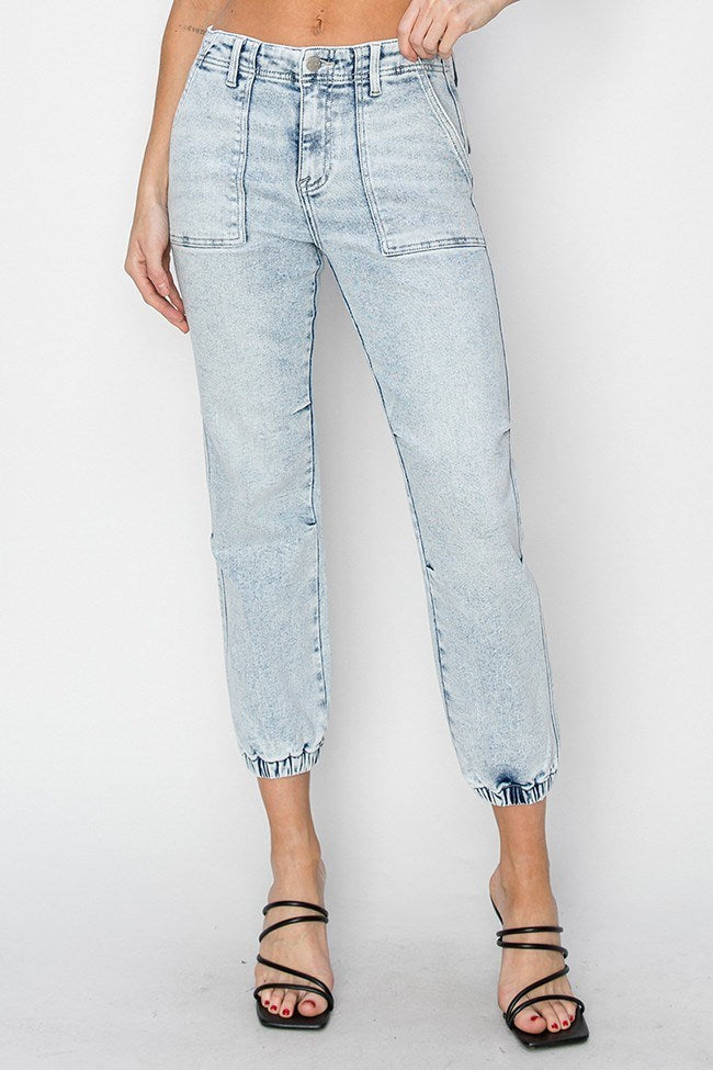 Risen Girl Friend Jogger - Acid by Risen Jeans