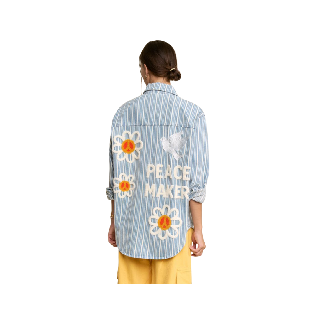 Chambray Button-Down by Davi&Dani - Leopard Grove product image 03