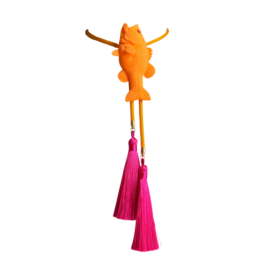 Fish Bolo Orange Fish by Rahya Jewelry Design - Leopard Grove product image 01