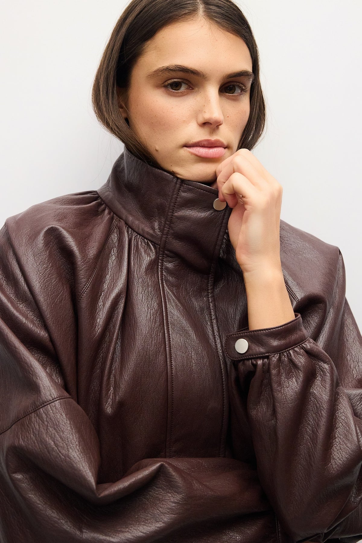 Bomber Jacket - Burgundy