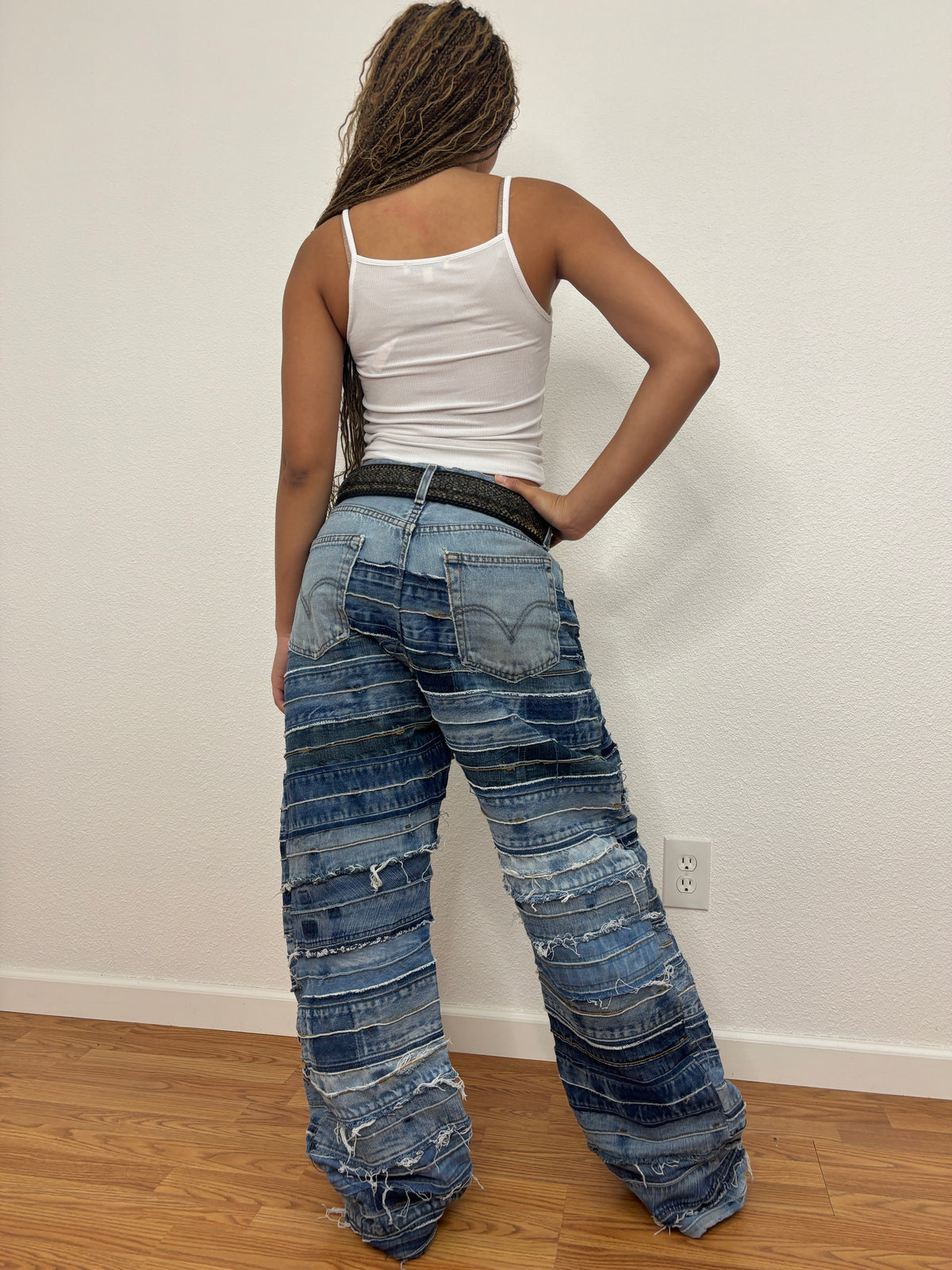 Pockets of Dreams Denim Jeans by Jaded Gypsy - western bootcut denim jeans product image 02