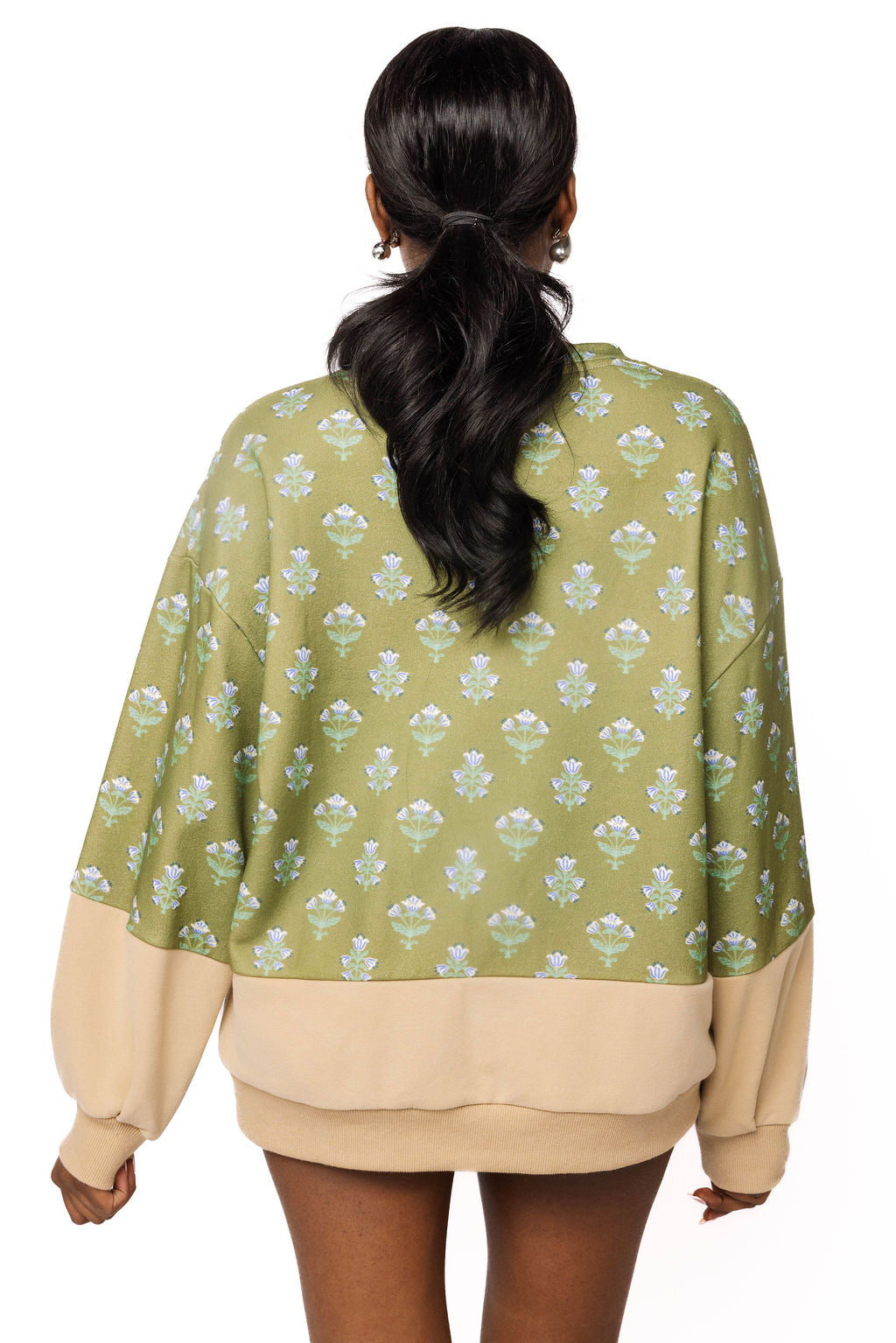 Queen of Sparkls Mahjong Table & Chairs Sweatshirt by Queen of Sparkles - Leopard Grove product image 01