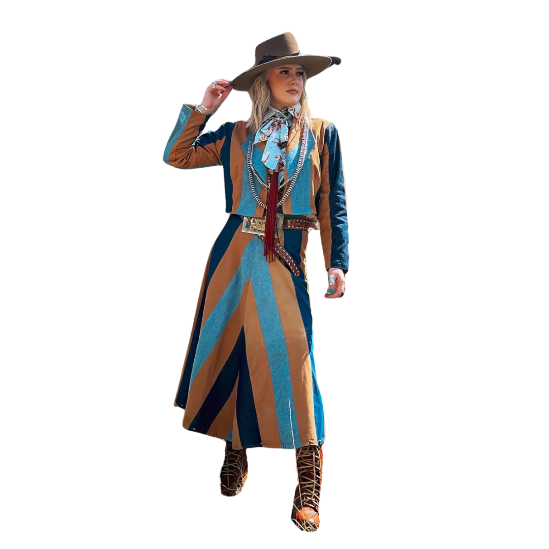 Silverado Apparel Chelsea Skirt in Laramie by Silverado Apparel & Home - Leopard Grove product image 01