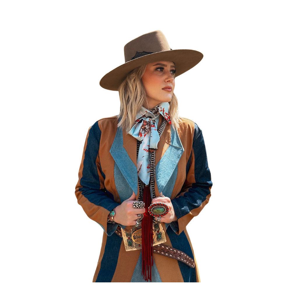 Silverado Apparel Iris Jacket in Laramie by Silverado Apparel & Home - Leopard Grove product image 01