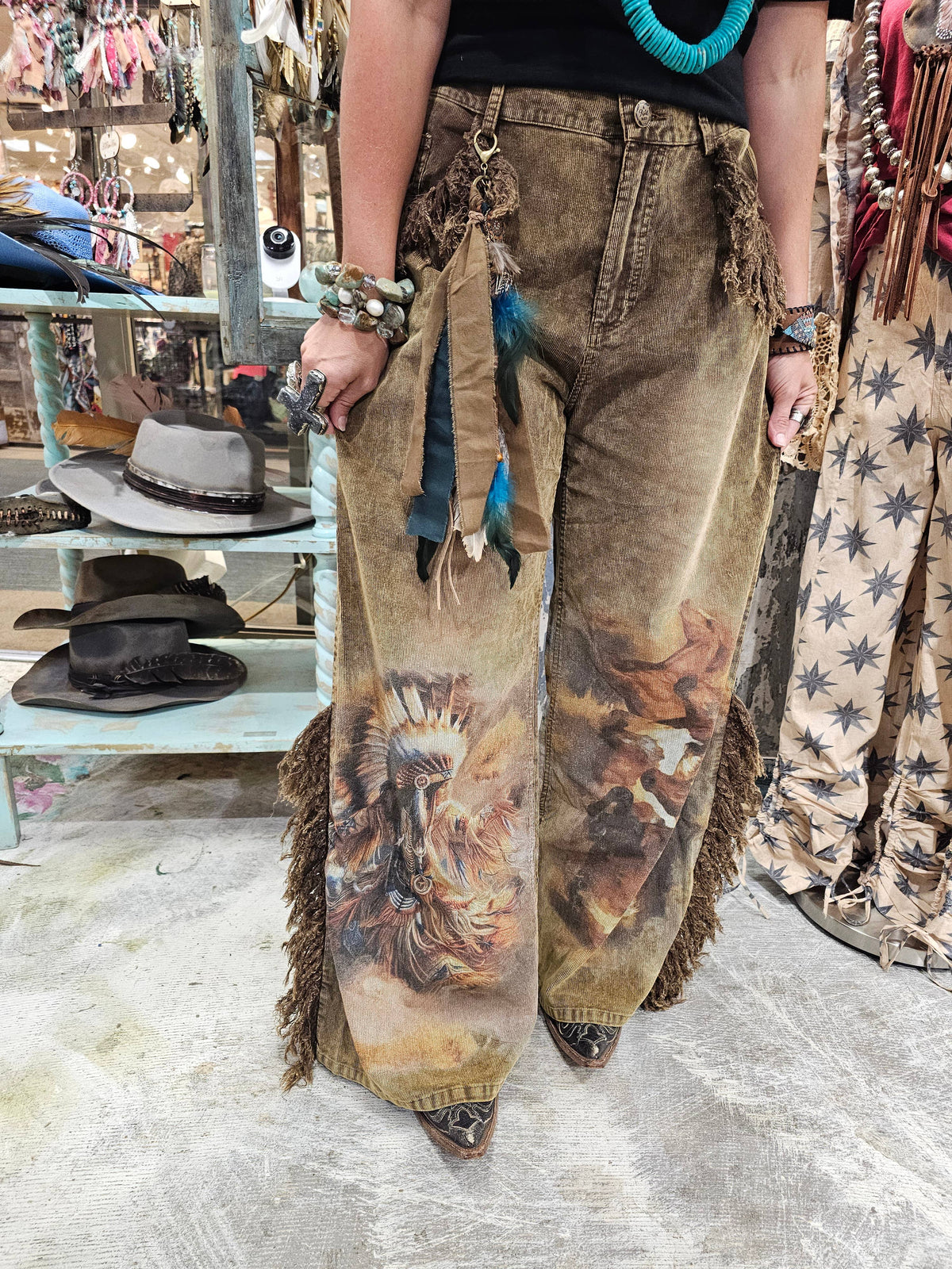 Warrior Cord Jeans by A Rare Bird Shop western corduroy jeans product image 7.
