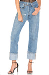 Kendall + Kylie Safety Pin Straight Leg Denim
