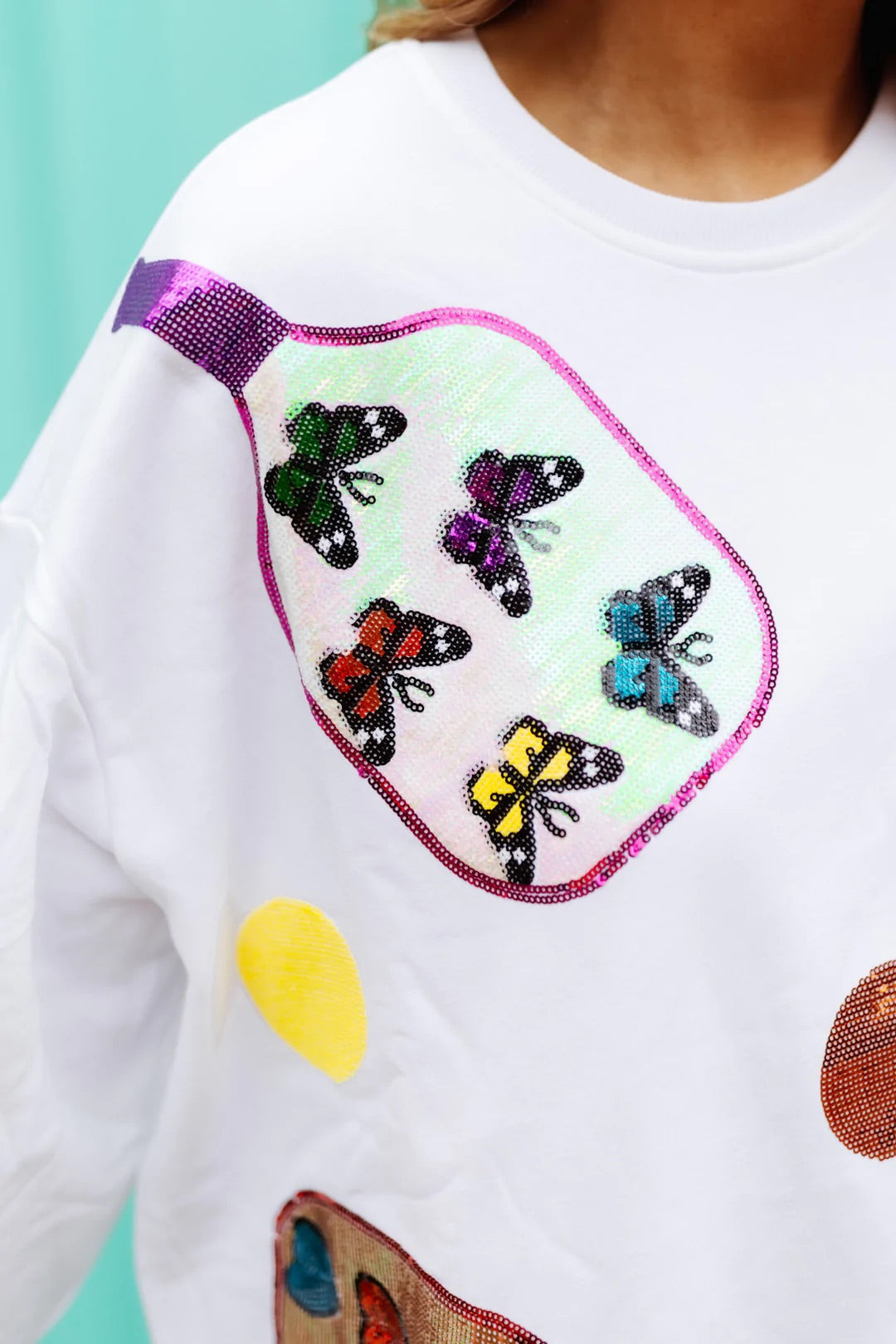 Queen of Sparkles Pickleball Queen Sweatshirt