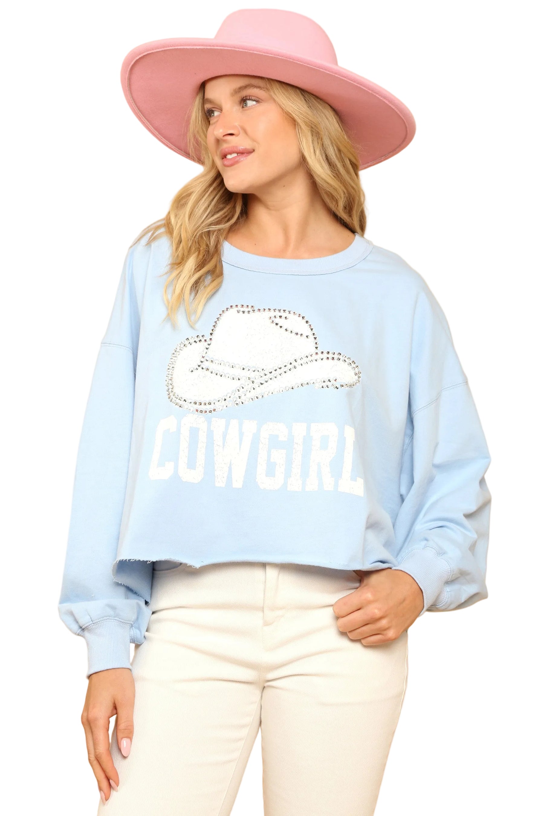 Cowgirl Rhinestone Sweatshirt