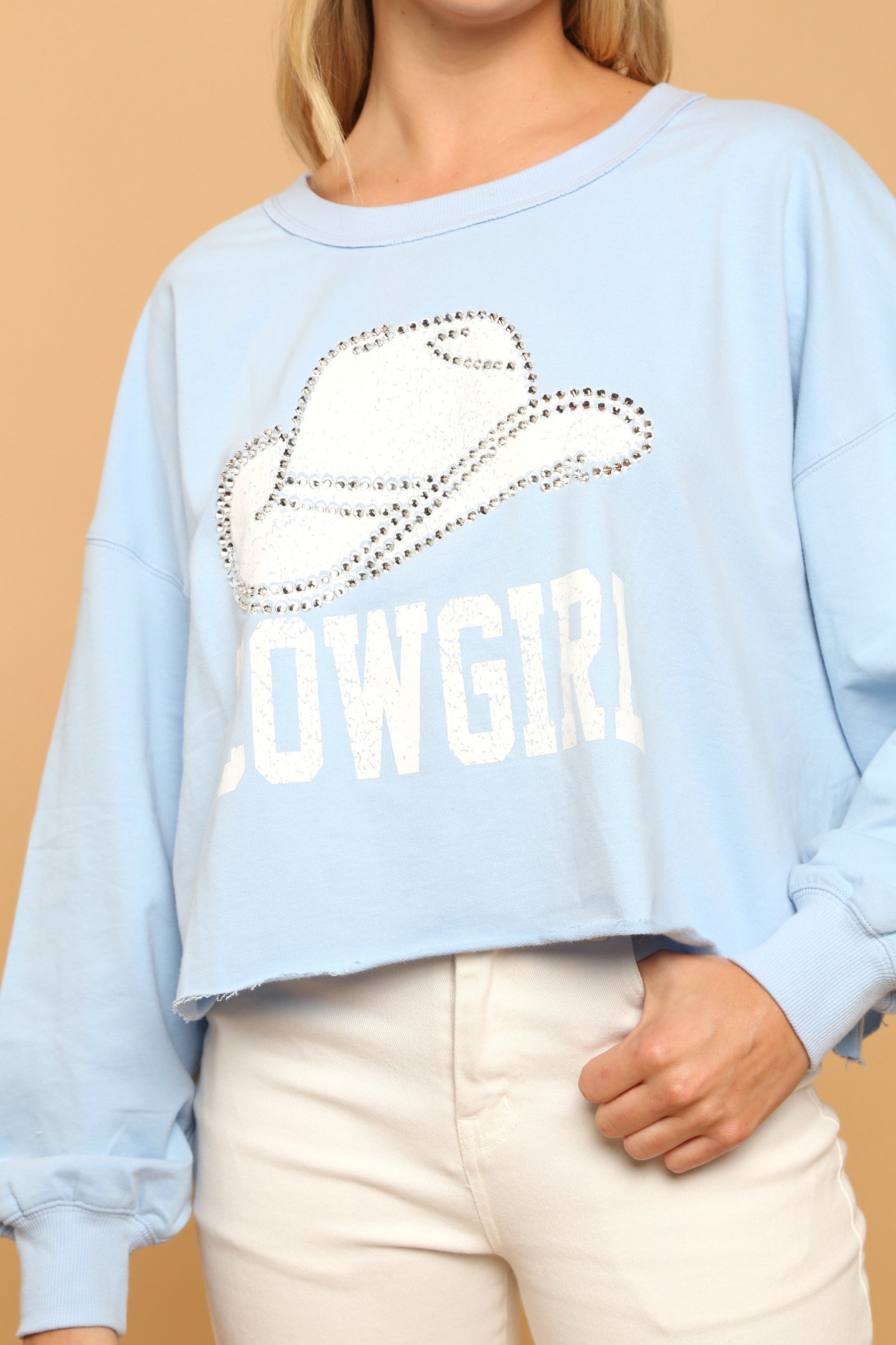 Cowgirl Rhinestone Sweatshirt