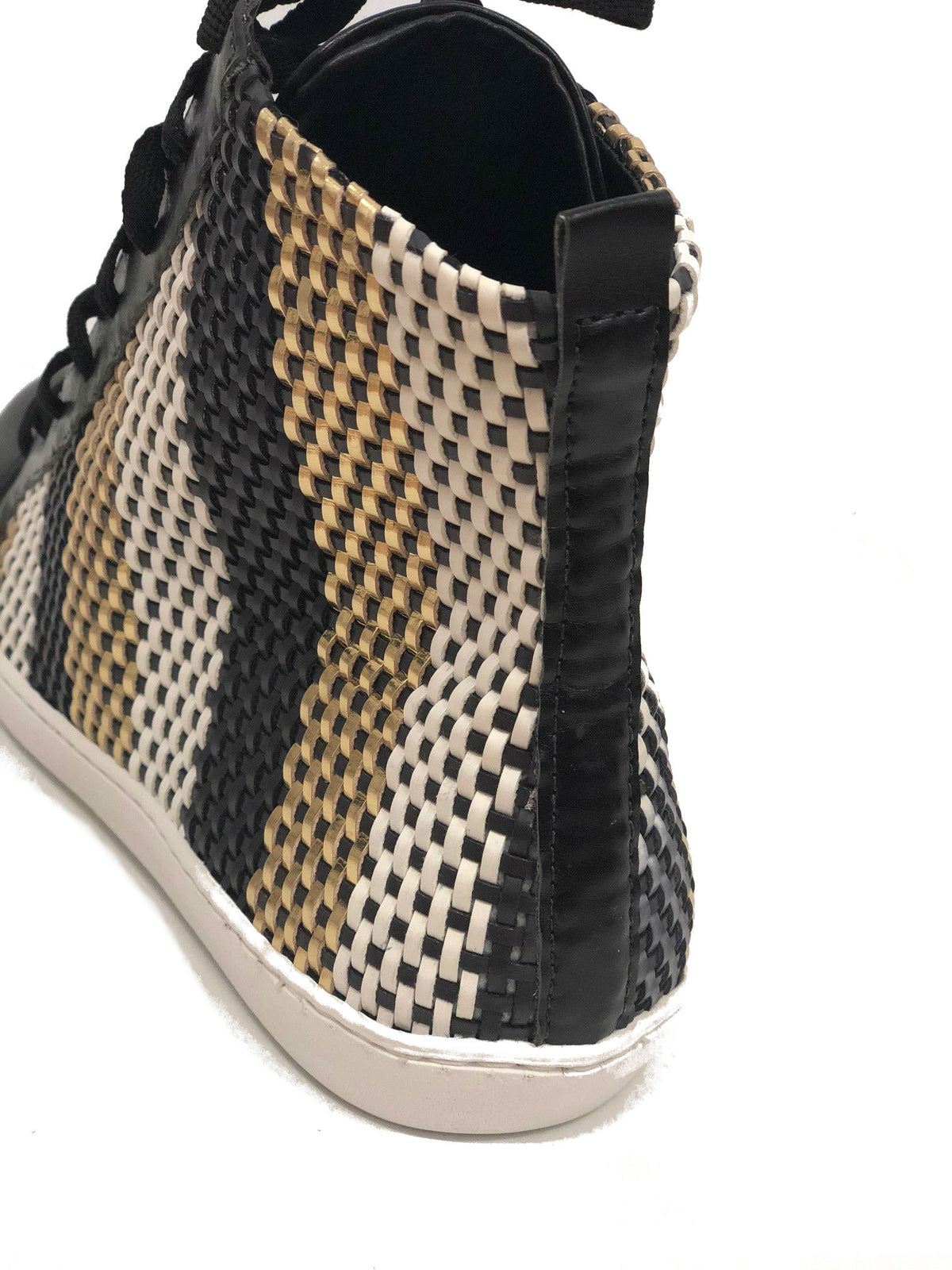 Dare to Wear High Top Tennis Shoe by Spanish Leather Collection