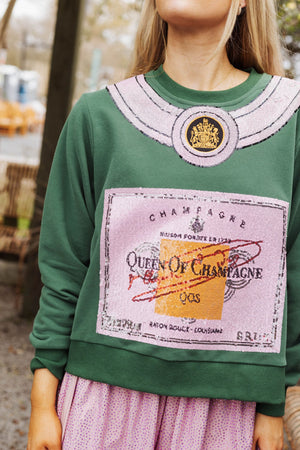 Queen of Sparkles Queen of Champs Sweatshirt